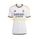 Camisola Real Madrid Mulher Equipamento Primeiro 2023-2024 Manga Curta